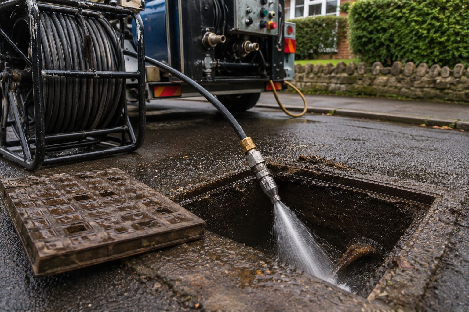 Blocked drain clearance