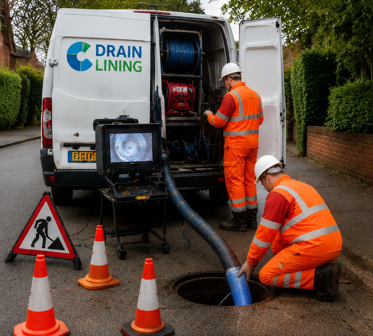CCTV drain survey equipment